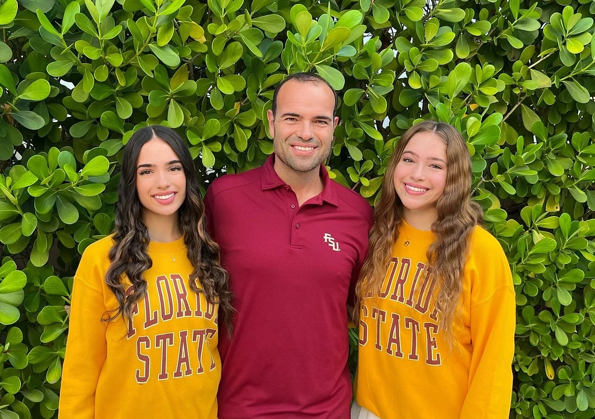 Picture of Ramiro Inguanzo and his two daughters